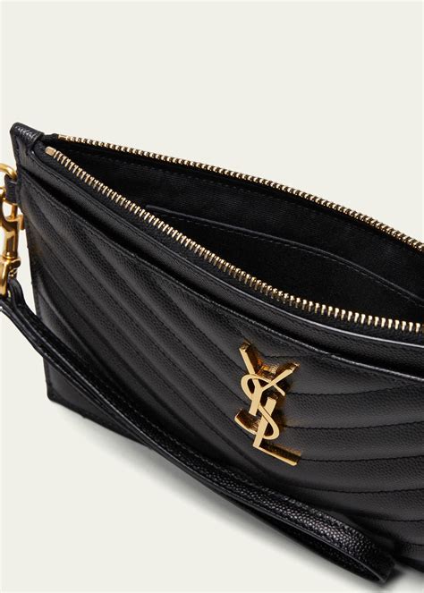 ysl wristlet|buy ysl clutch online.